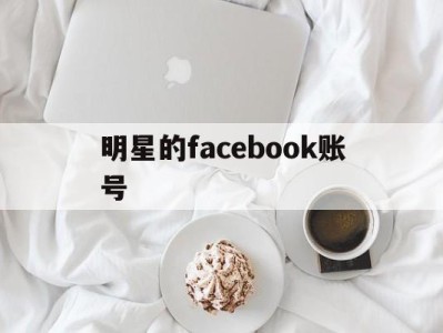 明星的facebook账号 - FB账号商店