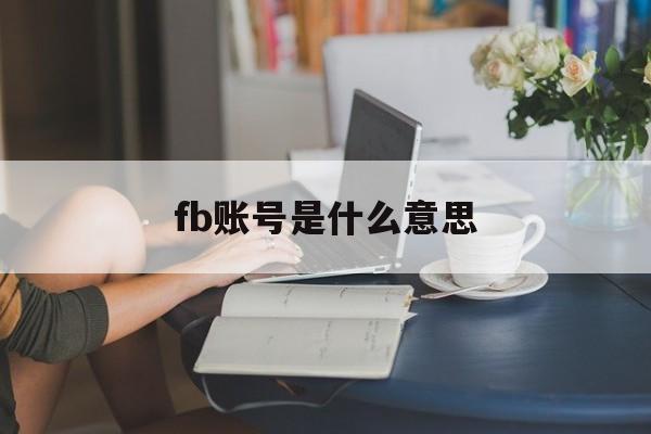 fb账号是什么意思 - FB账号商店